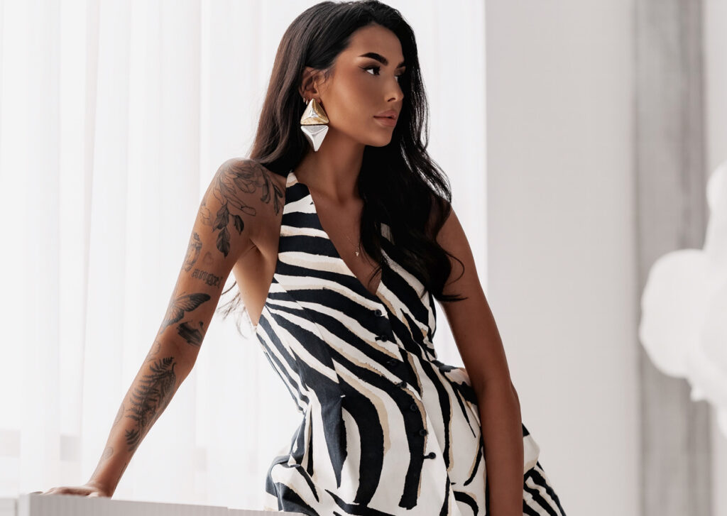 aranżowana fotografia odzieży